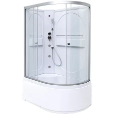 Душевая кабина Deto L 620 L N 120х80 с гидромассажем и LED подсветкой